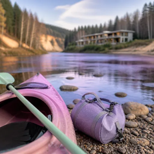 Gauja by kayak: paddling the valley from Cēsis to Sigulda with a luxury lodge waiting at the finish