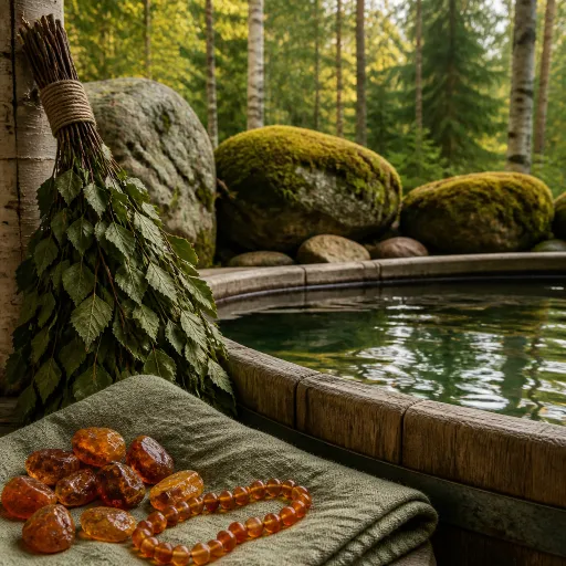 Amber therapy, mineral springs, birch-branch ritual: the wellness treatments Latvia does differently